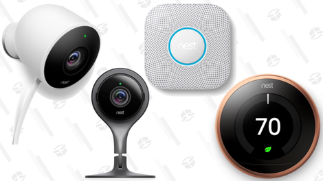 Nest 3rd Gen Learning Thermostat | $179 | Walmart Nest Thermostat E | $139 | WalmartNest Protect 2nd Gen Smoke + CO Alarm | $99 | Walmart | Battery or WiredNest Cam Indoor Security Camera | $129 | WalmartNest Cam Outdoor Security Camera | $149 | Walmart